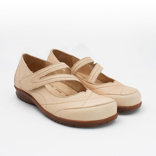 MN-Luz Sandalen Damen Leder Beige, Ansicht 2