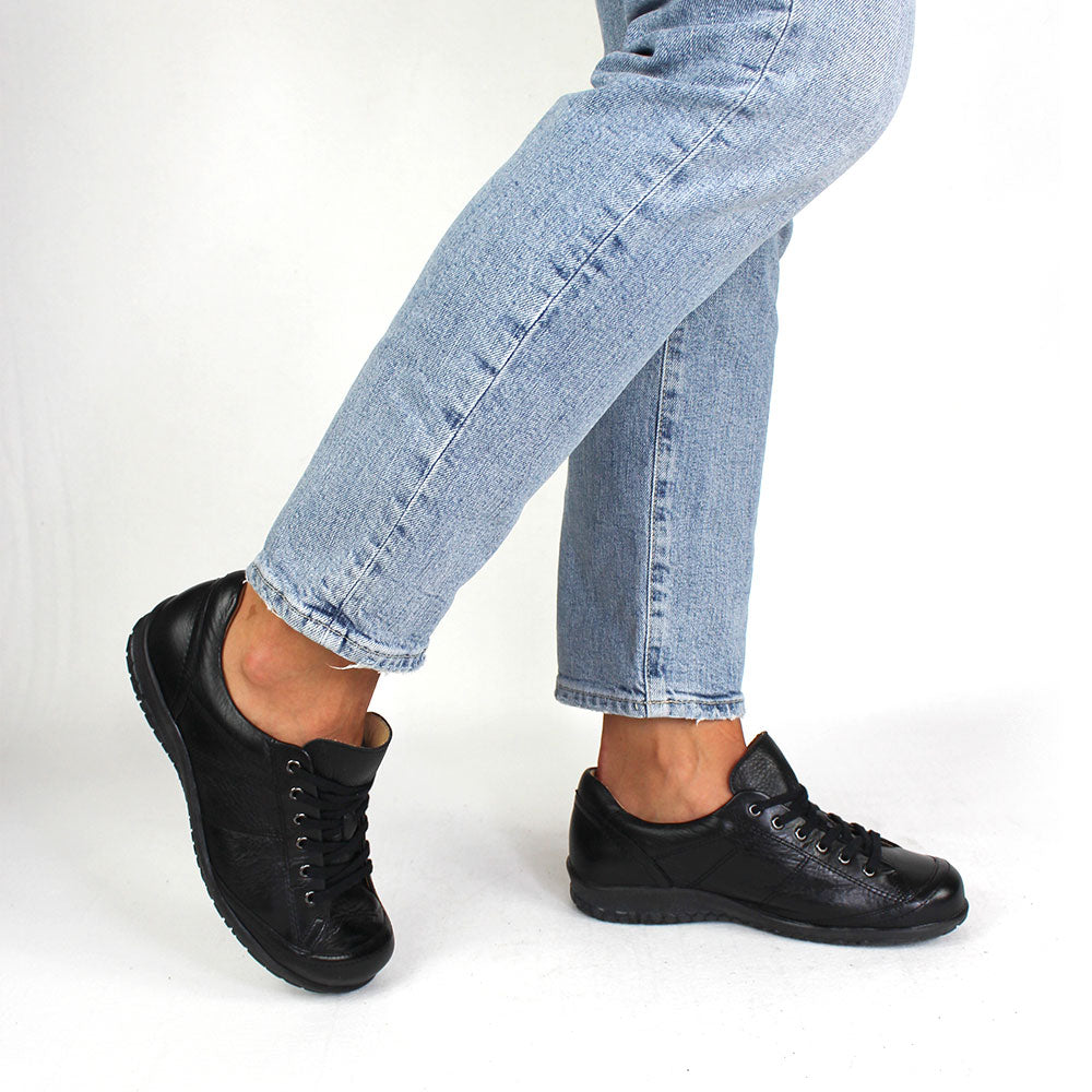 Black comfy shoes on sale