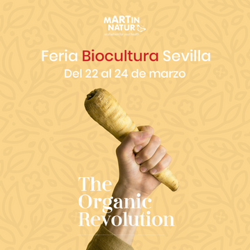 Vom 22. bis 24. März wird Martin Natur auf der BioCultura Sevilla Messe sein.