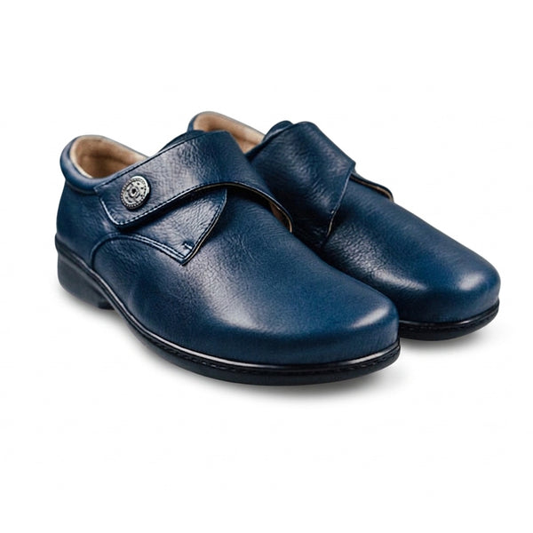 MN-Comodin Komfortschuhe Damen Leder Navy