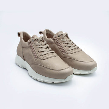 MN-Vito Pur Sneaker Damen Leder Beige, Ansicht 2