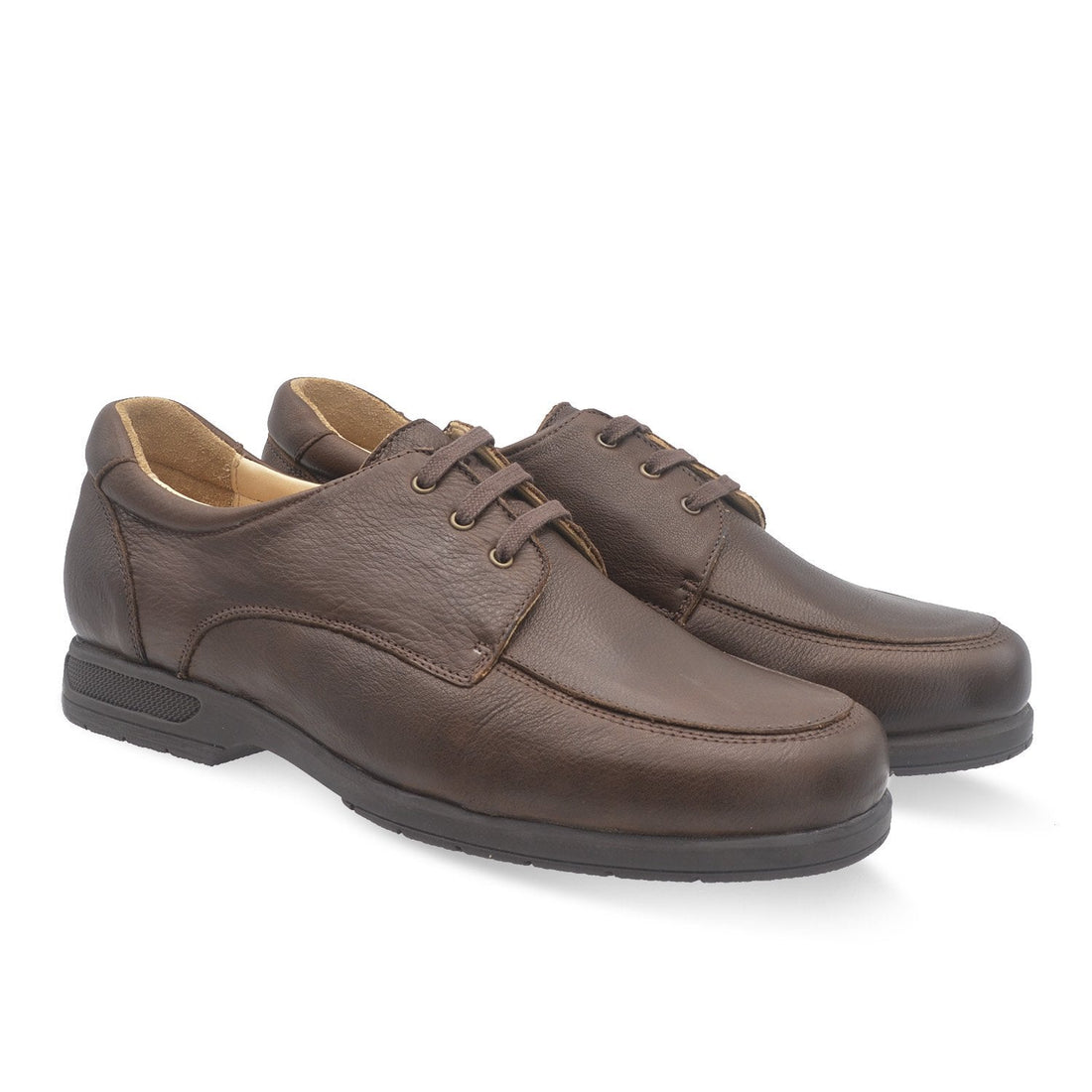 MN-Epi comfort shoes with lacing brown