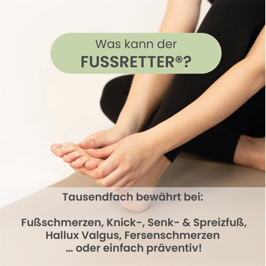 Fussretter® aus Holz