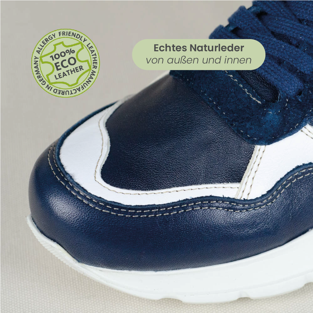 MN-Viva-Ledersneaker Navi