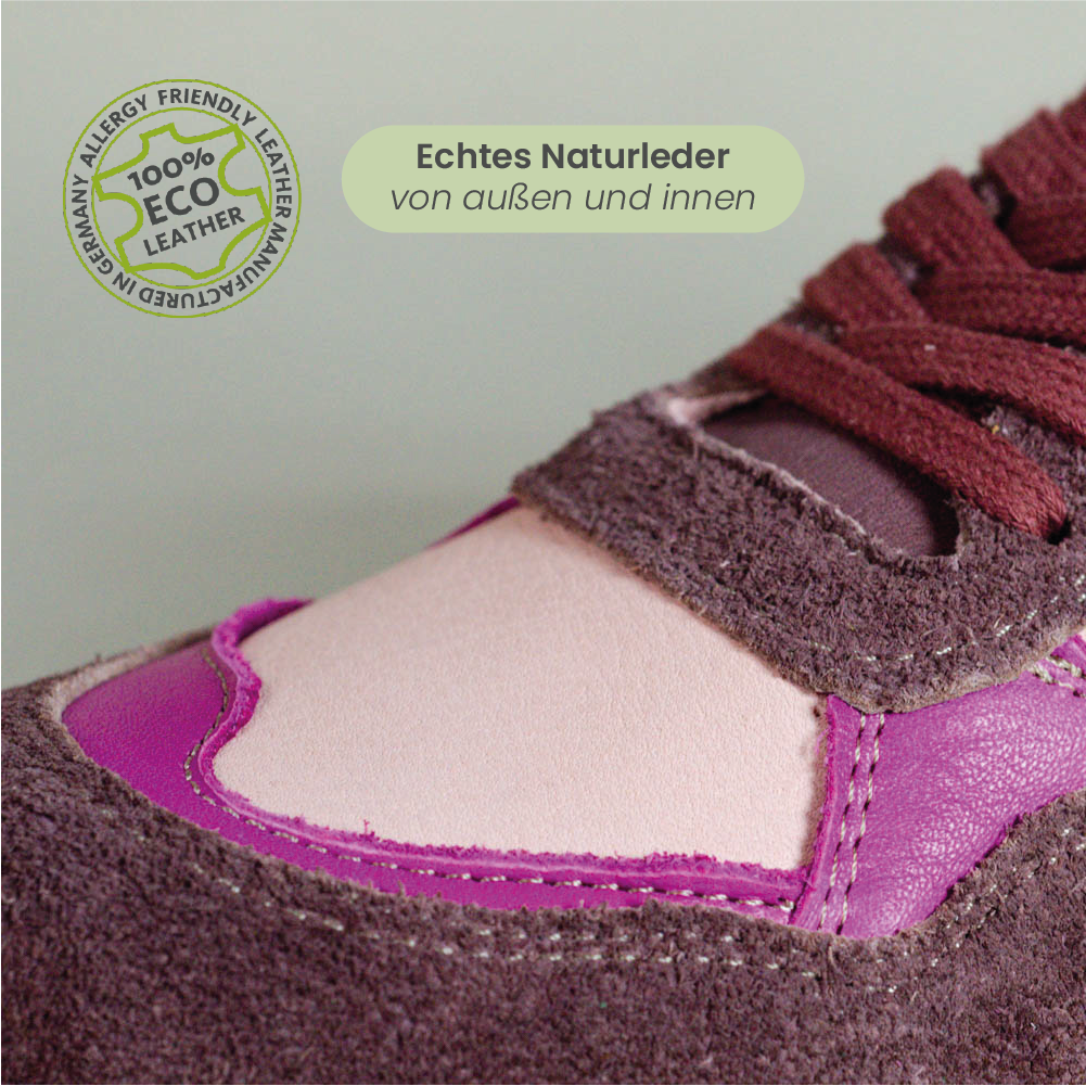 MN-Viva-Ledersneaker Rosa