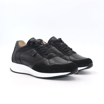 MN-Master Sneaker Herren Leder Schwarz, Ansicht 2