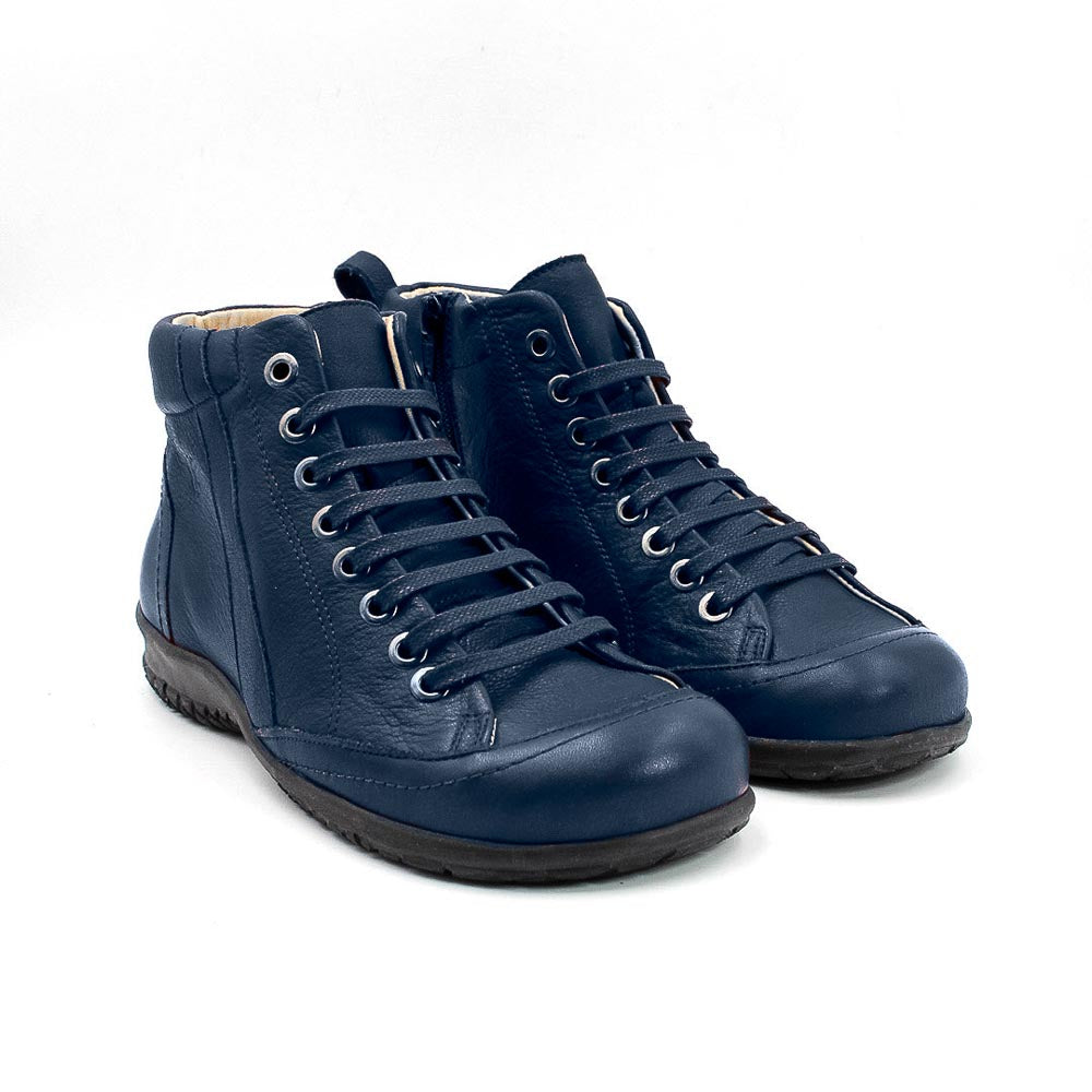 MN-Lua Komfortschuhe Damen Leder Navy, Ansicht 7